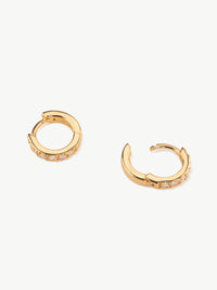 18ct Gold Vermeil lab grown diamond eternity jewellery set