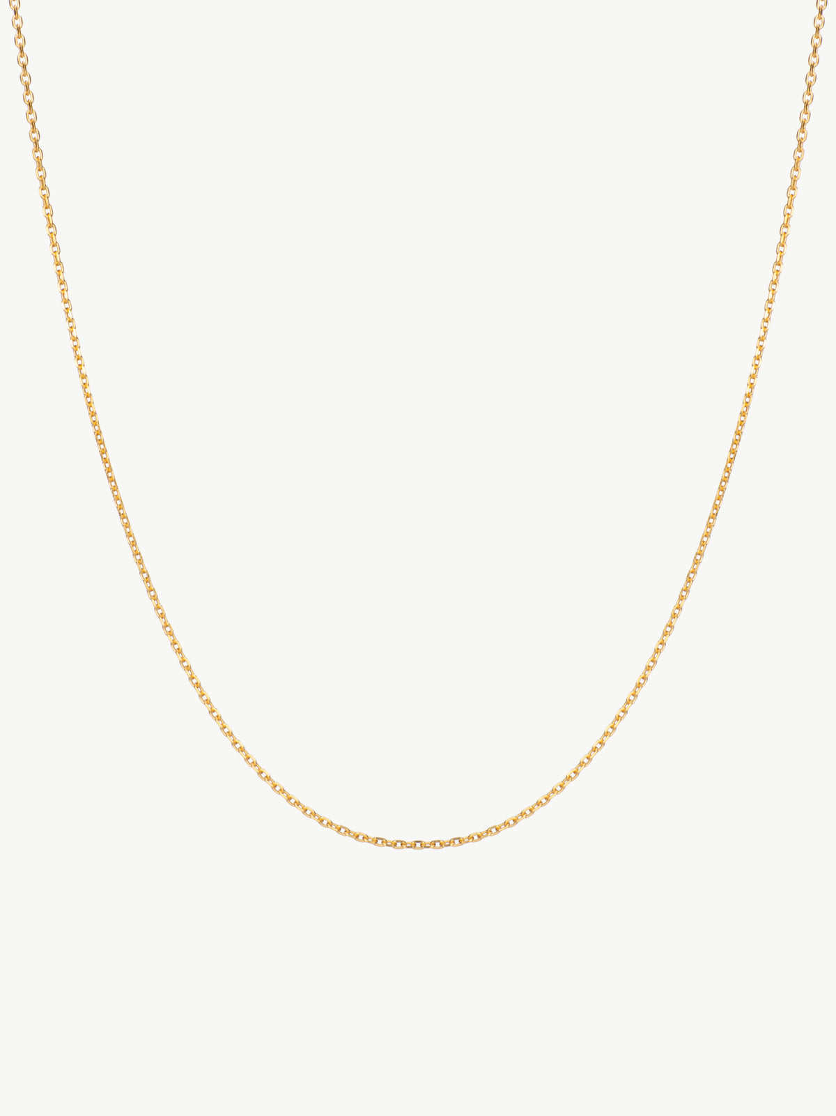 Trace Chain in gold