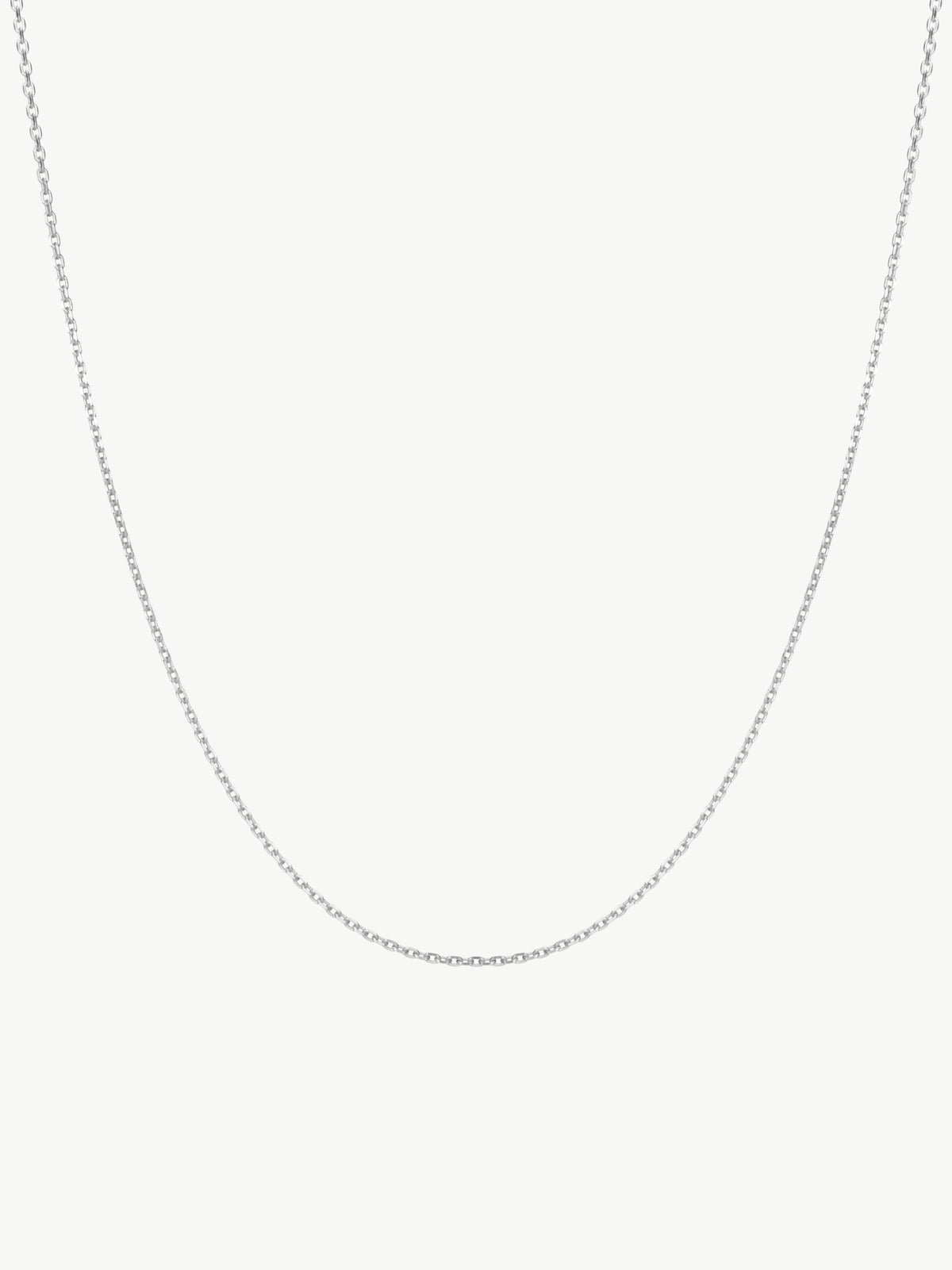 Trace Chain in silver