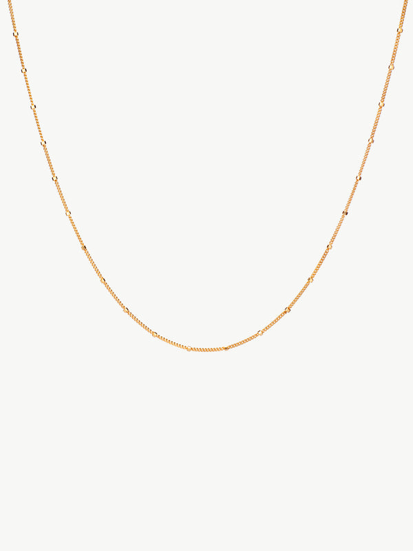 Satellite Chain in gold