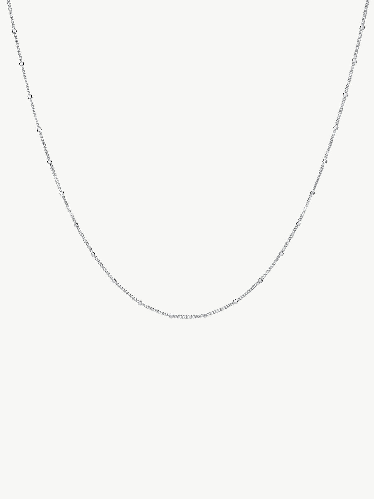 Satellite Chain in silver