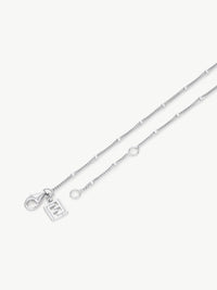 Satellite Anklet in silver