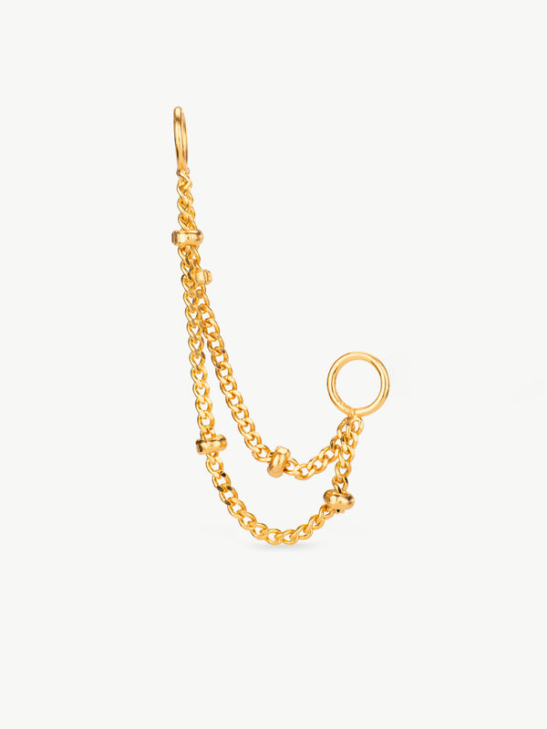 Double Satellite fusion in gold vermeil