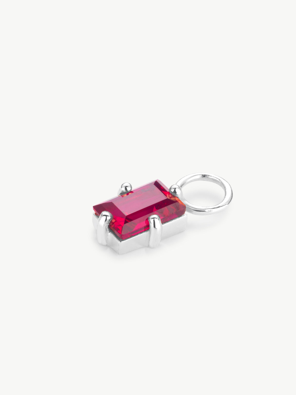  ruby earring charms