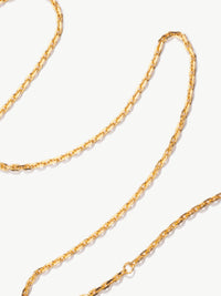 L'ERA Link chain in gold vermeil.