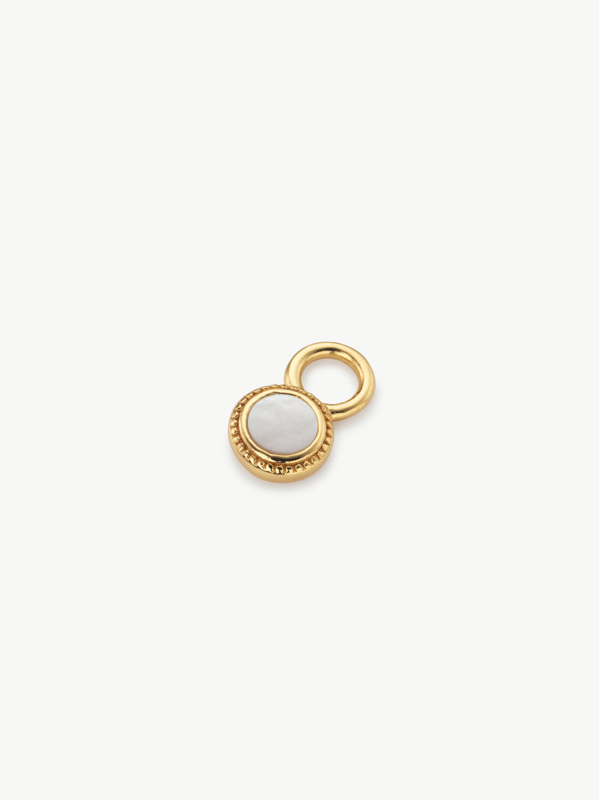 Fontana Earring charm in gold vermeil