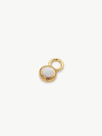 Fontana Earring charm in gold vermeil