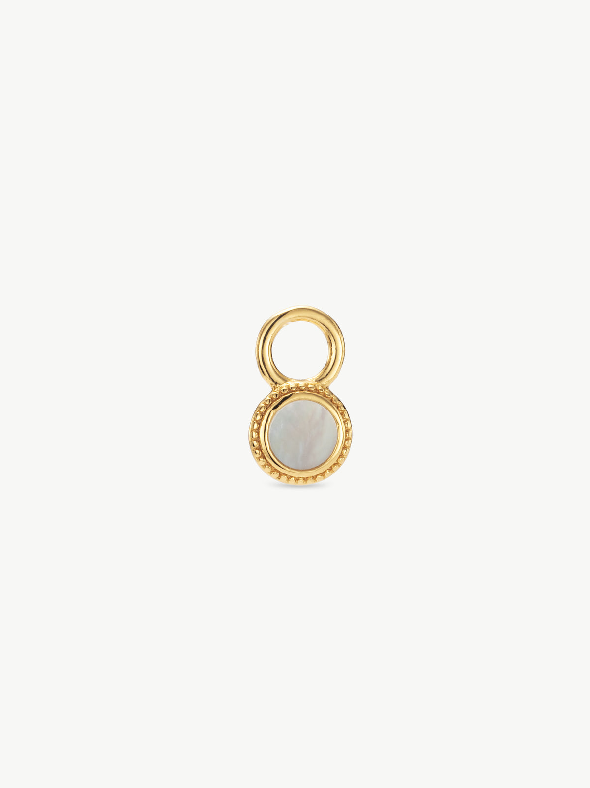 Fontana Earring charm in gold vermeil