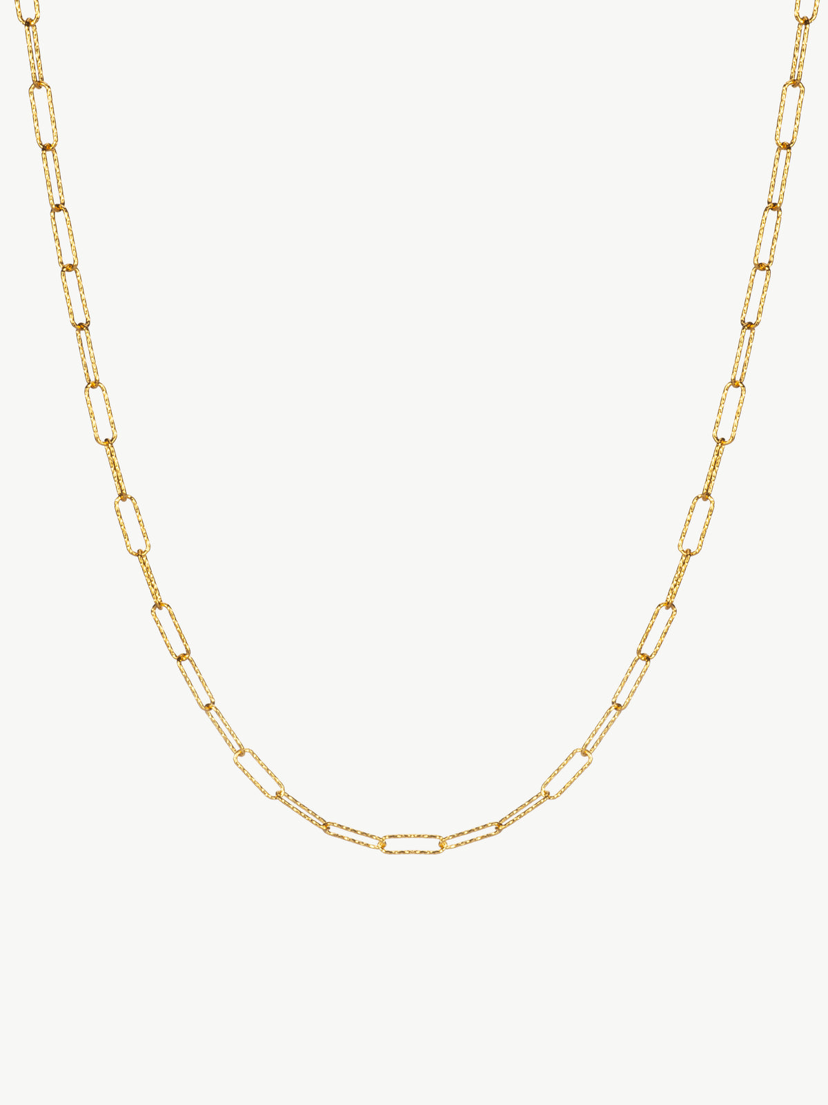 MIni Shimmer Chain in gold vermeil