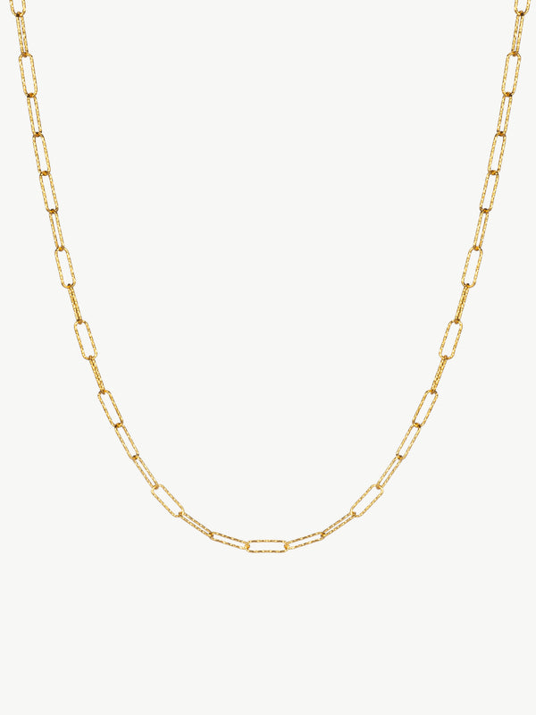 MIni Shimmer Chain in gold vermeil