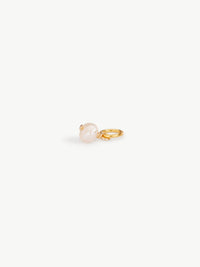Mini Pearl earring charm in gold