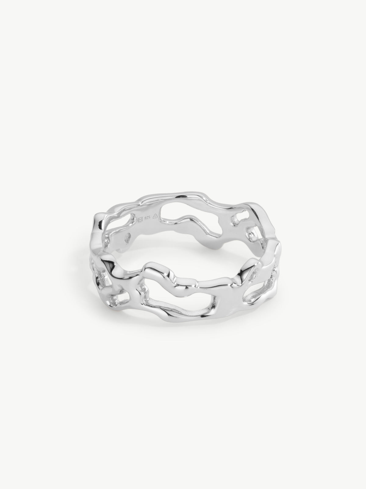Intricato ring in sterling silver
