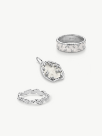 Italian Garden Nature Set - Sterling Silver