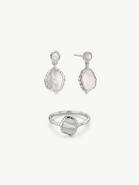 Italian Garden Pietra Set - Sterling Silver