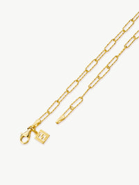 Mini Shimmer Paperclip Anklet