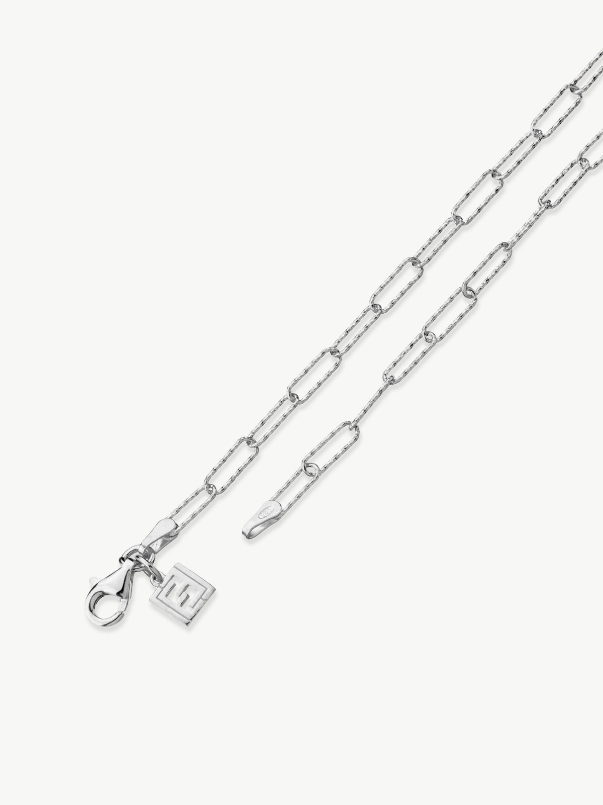 Mini Shimmer Paperclip Anklet