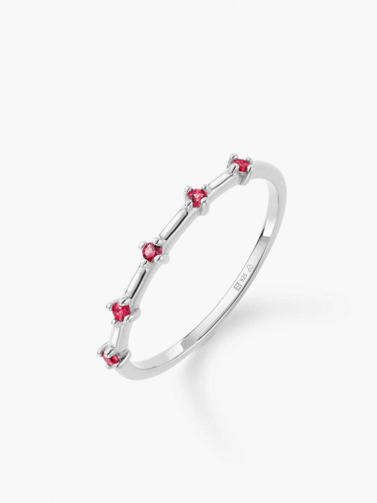 Astra Ruby Ring in Gold Vermeil