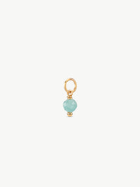 Mini Amazonite earring charm