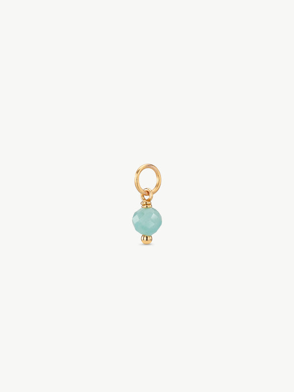 Mini Amazonite earring charm
