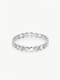 sterling silver circles ring