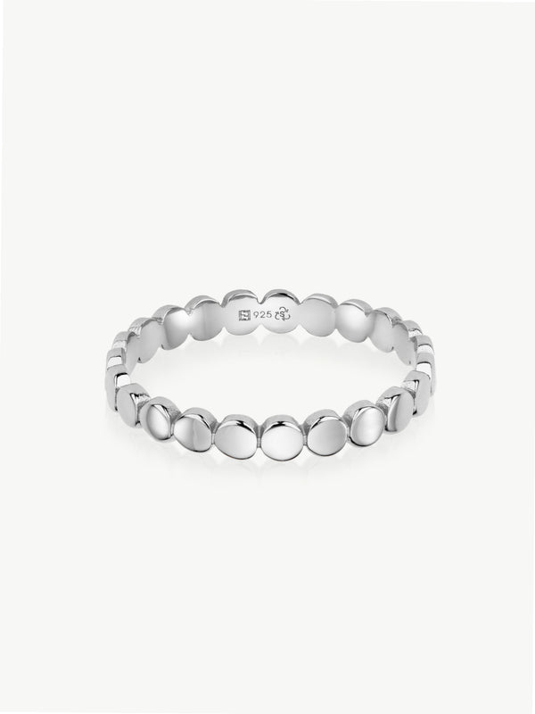 sterling silver circles ring