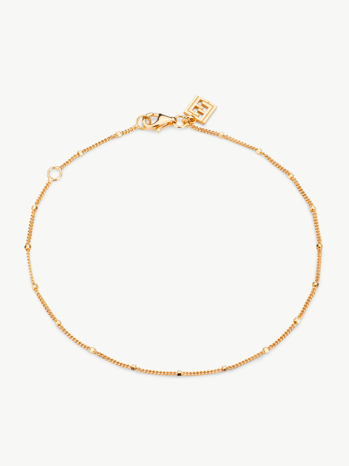 Satellite Anklet in gold vermeil