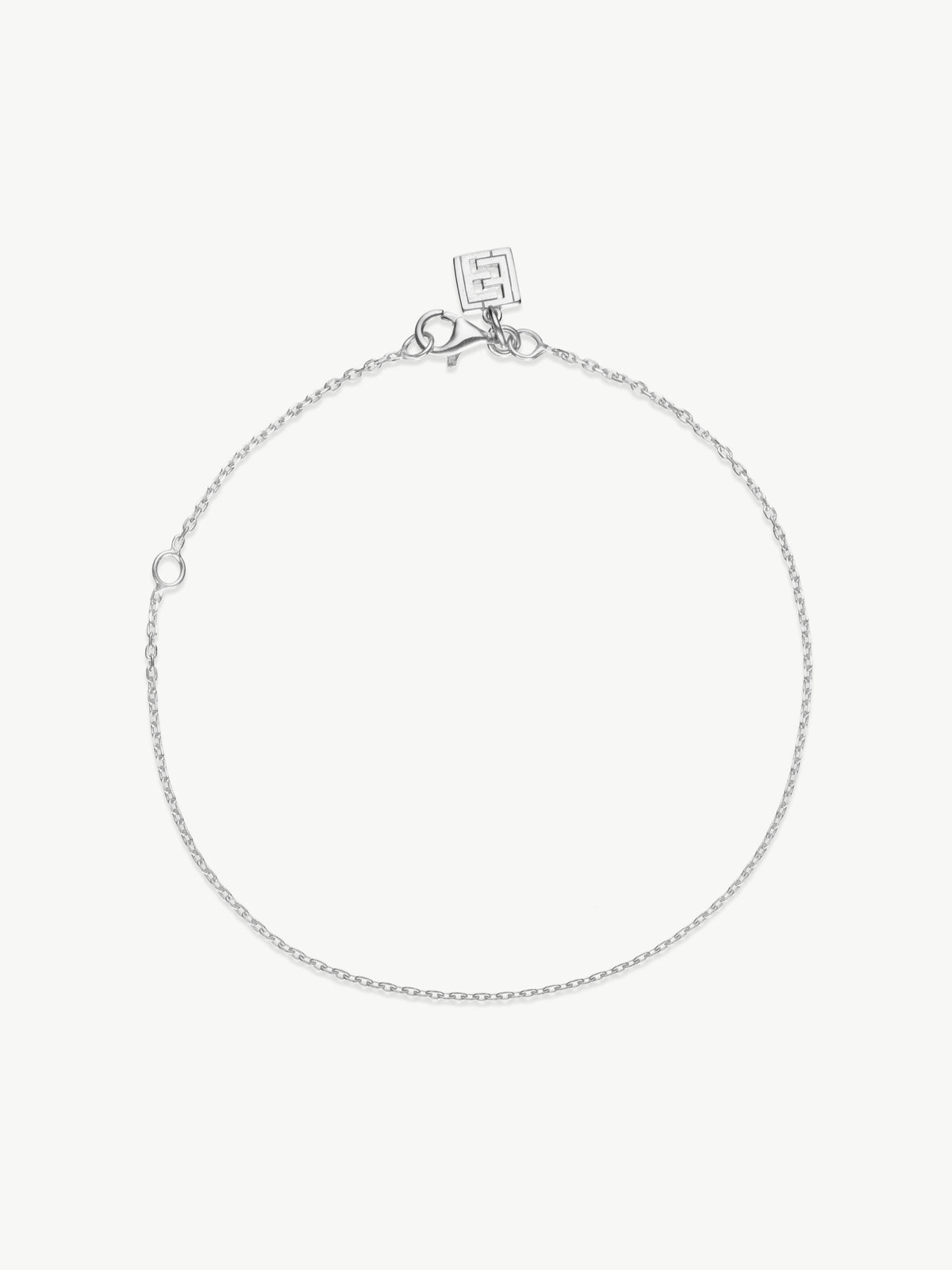 Trace Anklet in silver