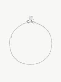 Trace Anklet in silver