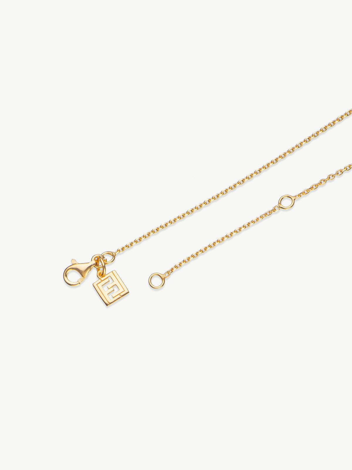 Trace Anklet in gold