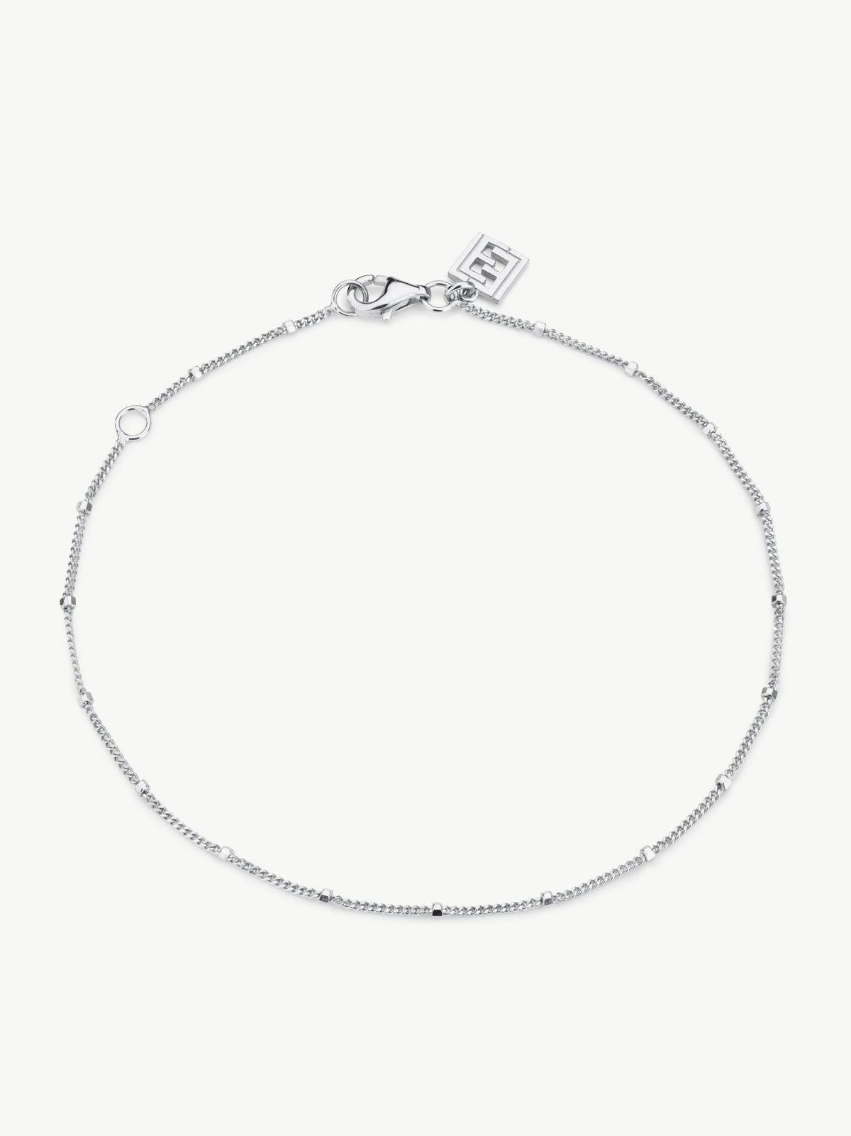 Satellite Anklet in sterling silver