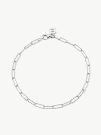 Mini Shimmer Paperclip Anklet