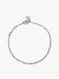Figaro anklet in silver