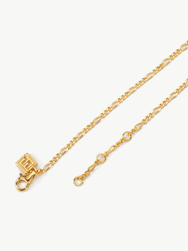 Figaro anklet in gold vermeil