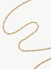 Figaro chain in gold vermeil