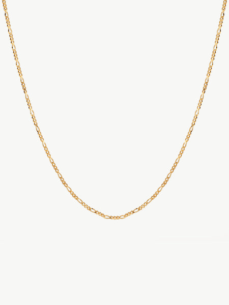 Figaro chain in gold vermeil