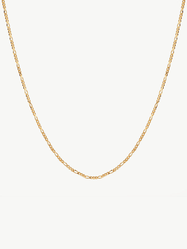 Figaro chain in gold vermeil