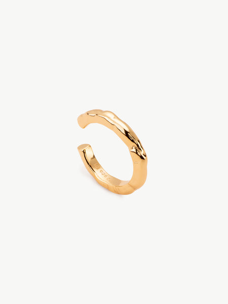 Molten Cuff in gold