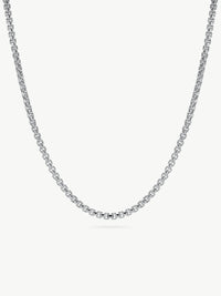 men's sterling silver box chain